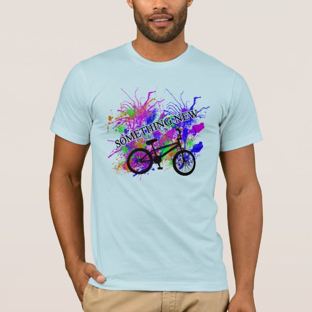 Paint Splatter BMX T-Shirt (Front)