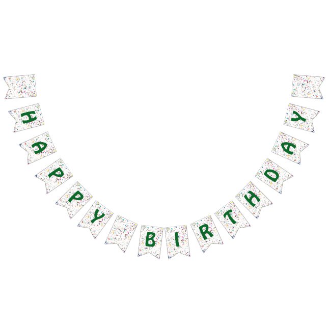 Paint Splatter Bunting Flags (All)