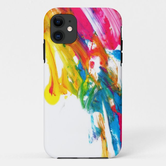 paint splatter colour colours class brush stroke Case-Mate iPhone case (Back)