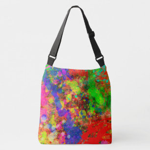 Paint Splatter Crossbody Bag