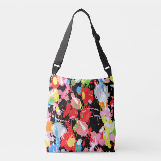Paint Splatter Crossbody Bag