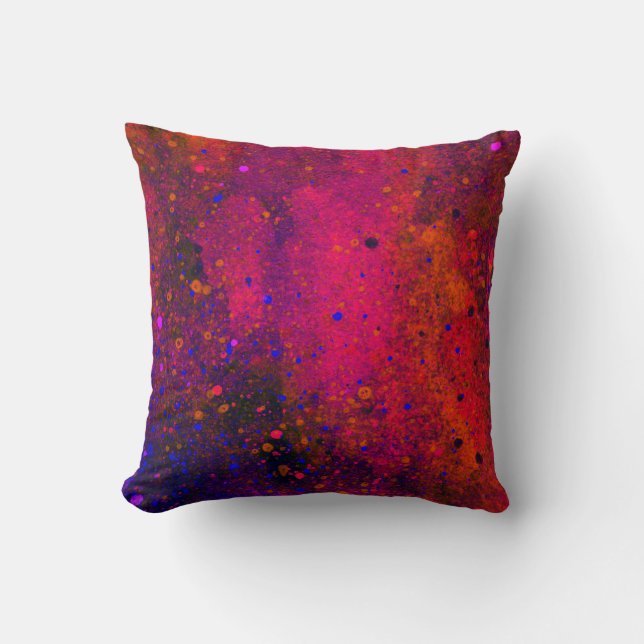 Paint Splatter Cushion (Front)