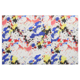 Paint Splatter Fabric
