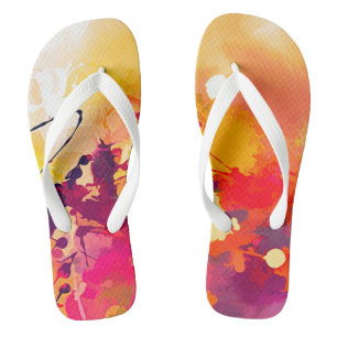Paint Splatter Jandals