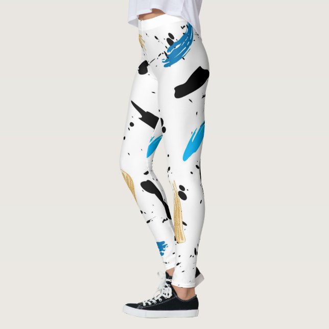 Paint Splatter Leggings (Left)