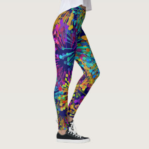 Paint Splatter Leggings