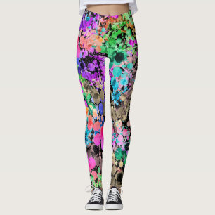 Paint Splatter Leggings