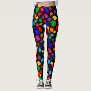 Paint Splatter Leggings