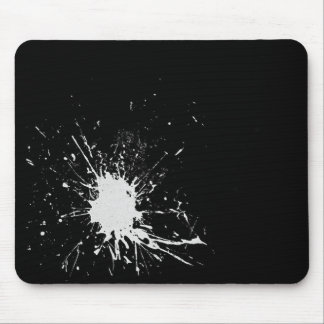 Paint splatter mouse pad