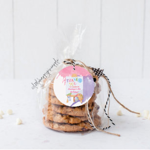 Paint Splatter Party Thank You  Favour Tags