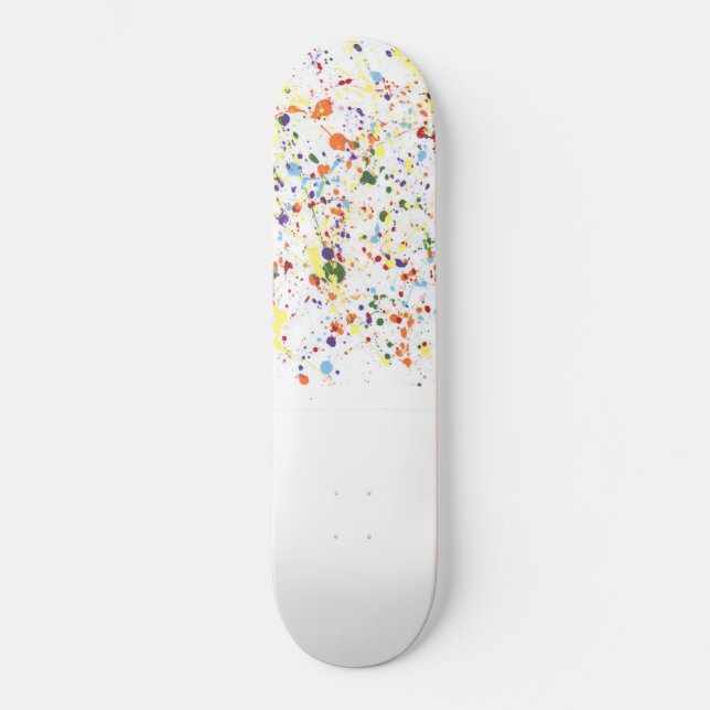 "Paint Splatter" Skateboard (Front)