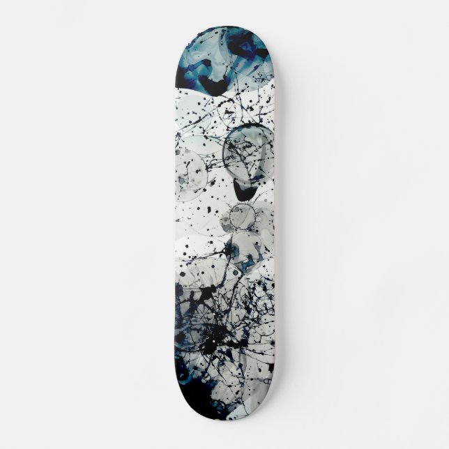Paint Splatter Skateboard (Front)