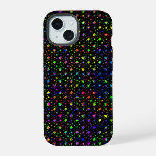 Paint Splatter Stars iPhone 15 Case