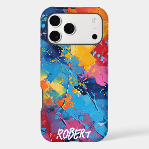 Paint Splatters Abstract Art