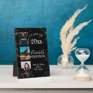 Paint Splatters Class of 2024 Graduation Photo Plaque