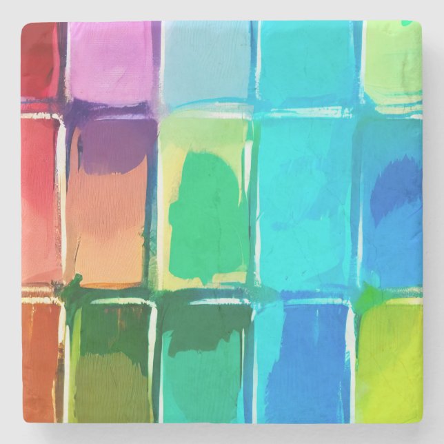 Paint Stone Coaster (Front)