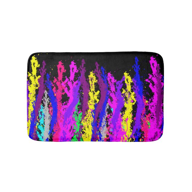 Paint Strands Bath Mat (Front)