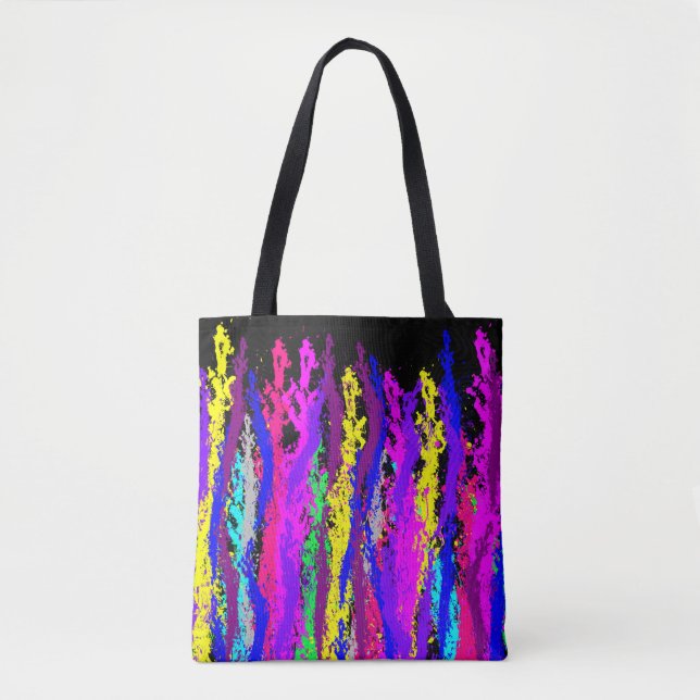 Paint Strands Tote Bag (Front)