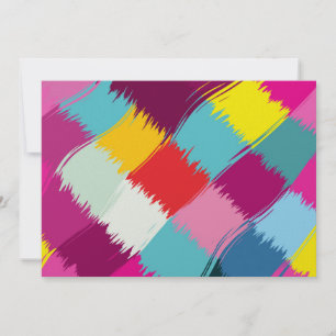 Paint strokes abstract design