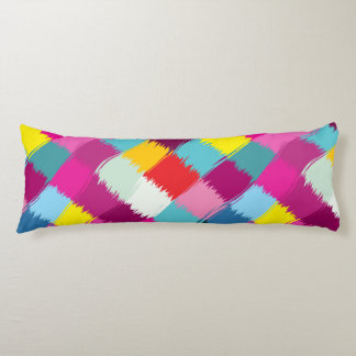 Paint strokes abstract design body cushion