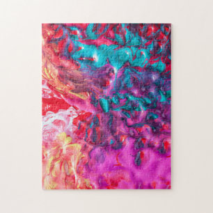 Paint swirl art 250 piece puzzle