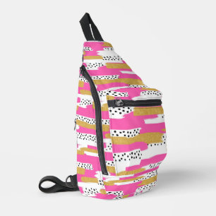 Paint The Day: Abstract Chic Sling Bag