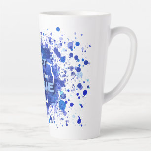 "Paint the Mother Blue" Texas Ed. 2 Latte Mug