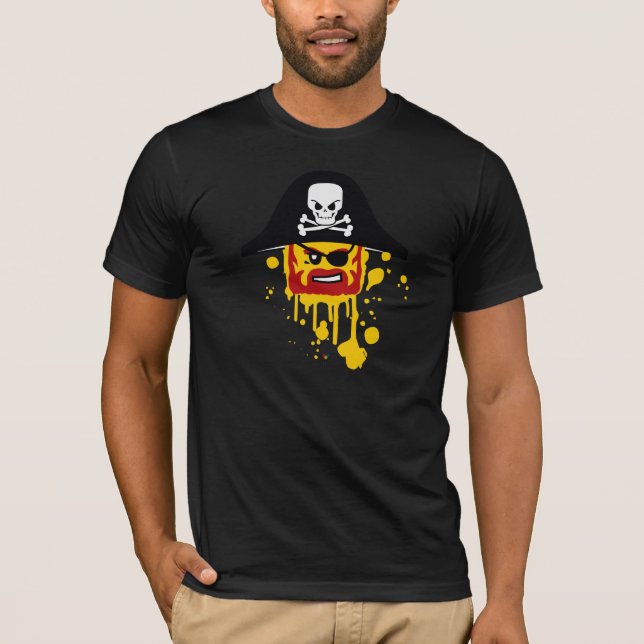 Paint The Pirates T-Shirt (Front)
