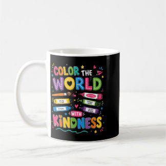Paint The World Kind Back To School Coffee Mug