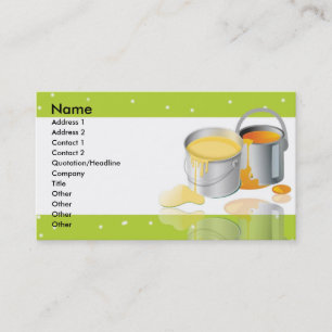 Paint Tins Business Card