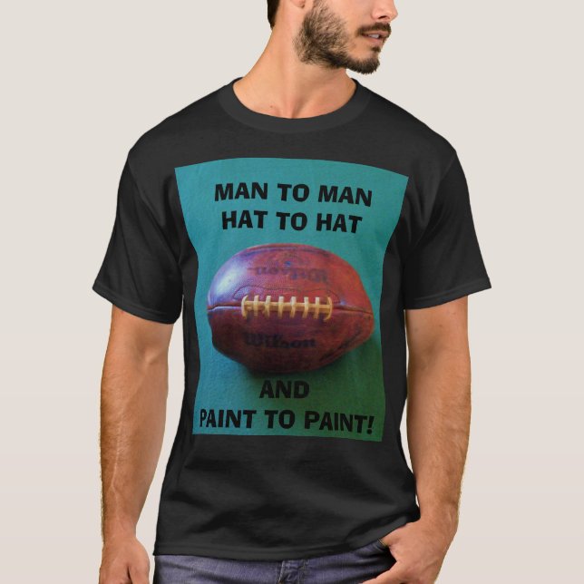 PAINT TO PAINT FOOTBALL T-Shirt (Front)