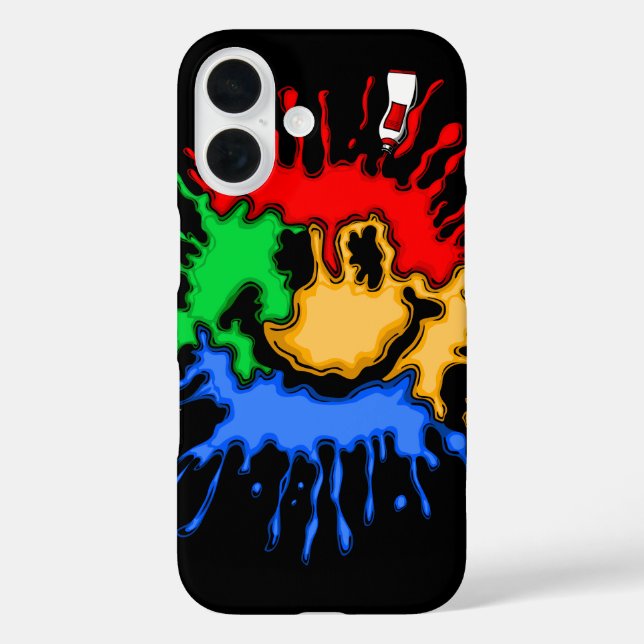 Paint Tube Smile Case-Mate iPhone Case (Back)