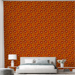 Paint Wave Wildflower 1 Fleece Blanket Wallpaper