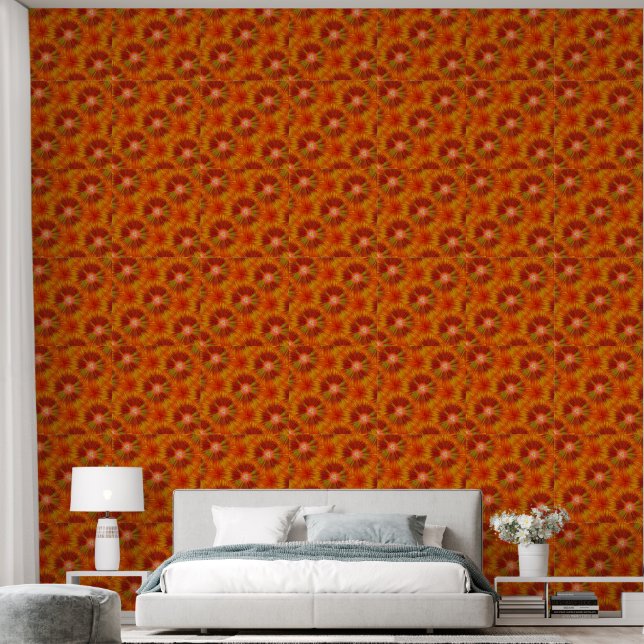 Paint Wave Wildflower 1 Fleece Blanket Wallpaper (Bedroom)