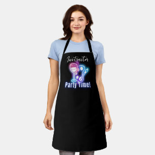 Paint & Wine Party Instructor Custom Apron
