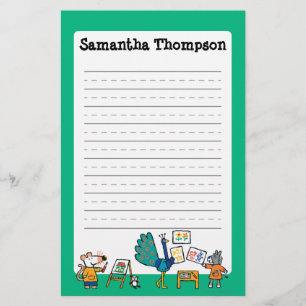 Paint with Maisy! Stationery