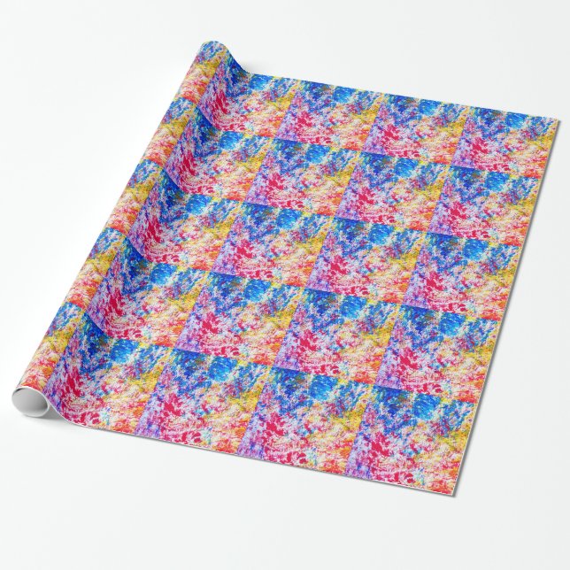 Paint Wrapping Paper (Unrolled)
