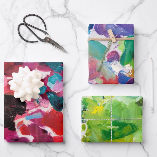 Paint Wrapping Paper Three (Front)