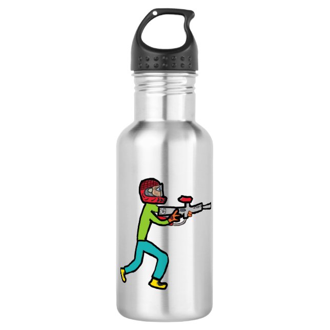 Paintball 532 Ml Water Bottle (Front)