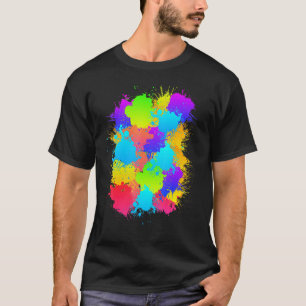 Paintball Colorful Markirer Marked Paintballer 1 T-Shirt