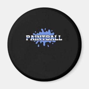 Paintball Colour Splat Paintball Marker Gun Gift Magnet