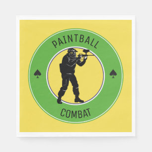 Paintball Combat Napkin