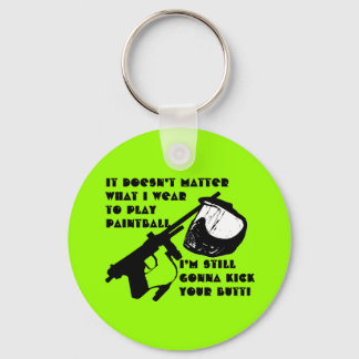 Paintball Equipment Key Ring