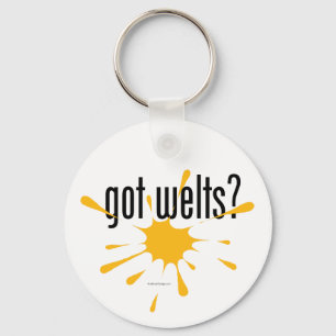 Paintball got welts? key ring