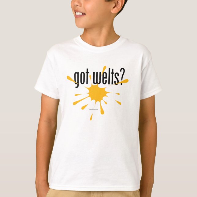 Paintball got welts? T-Shirt (Front)
