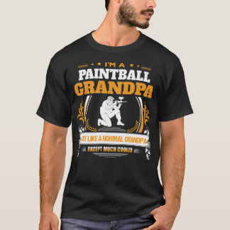 Paintball Grandpa Gift cool people T-Shirt