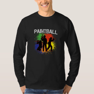 Paintball Gun Paintball Player Maker Leisure Sport T-Shirt