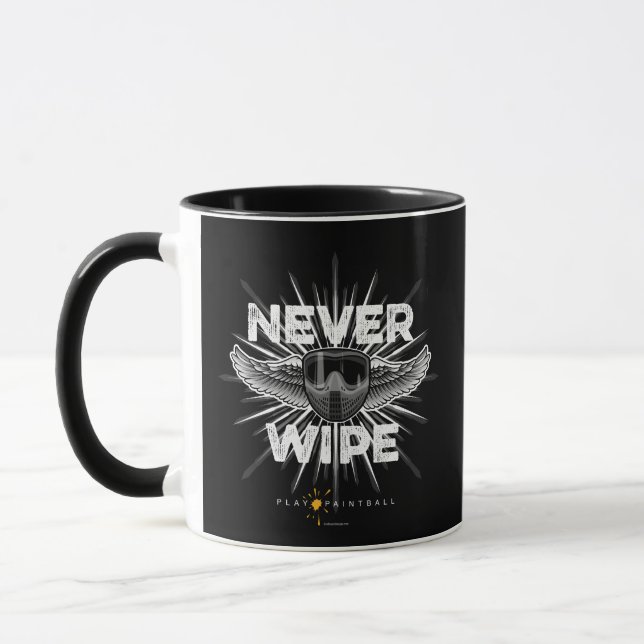 Paintball Never Wipe Mug (Left)