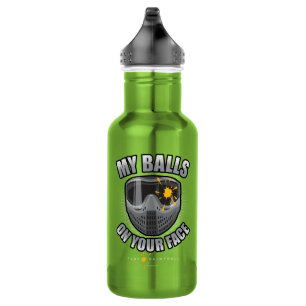 Paintball On Your Face 532 Ml Water Bottle