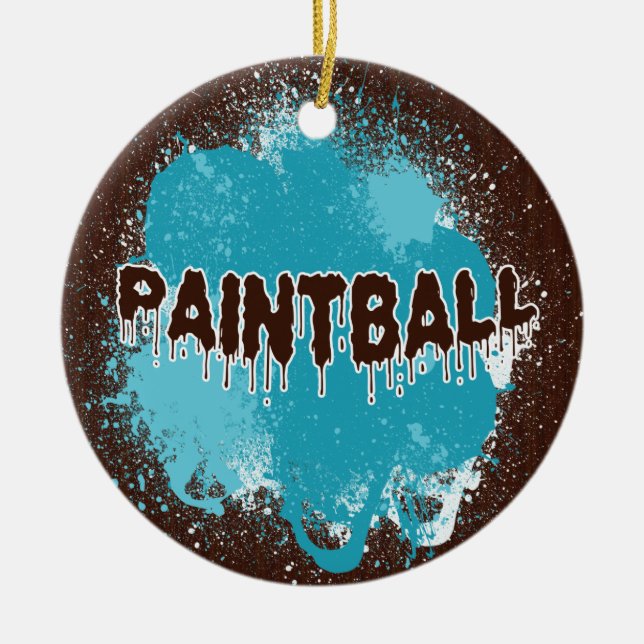 Paintball Ornament (Front)